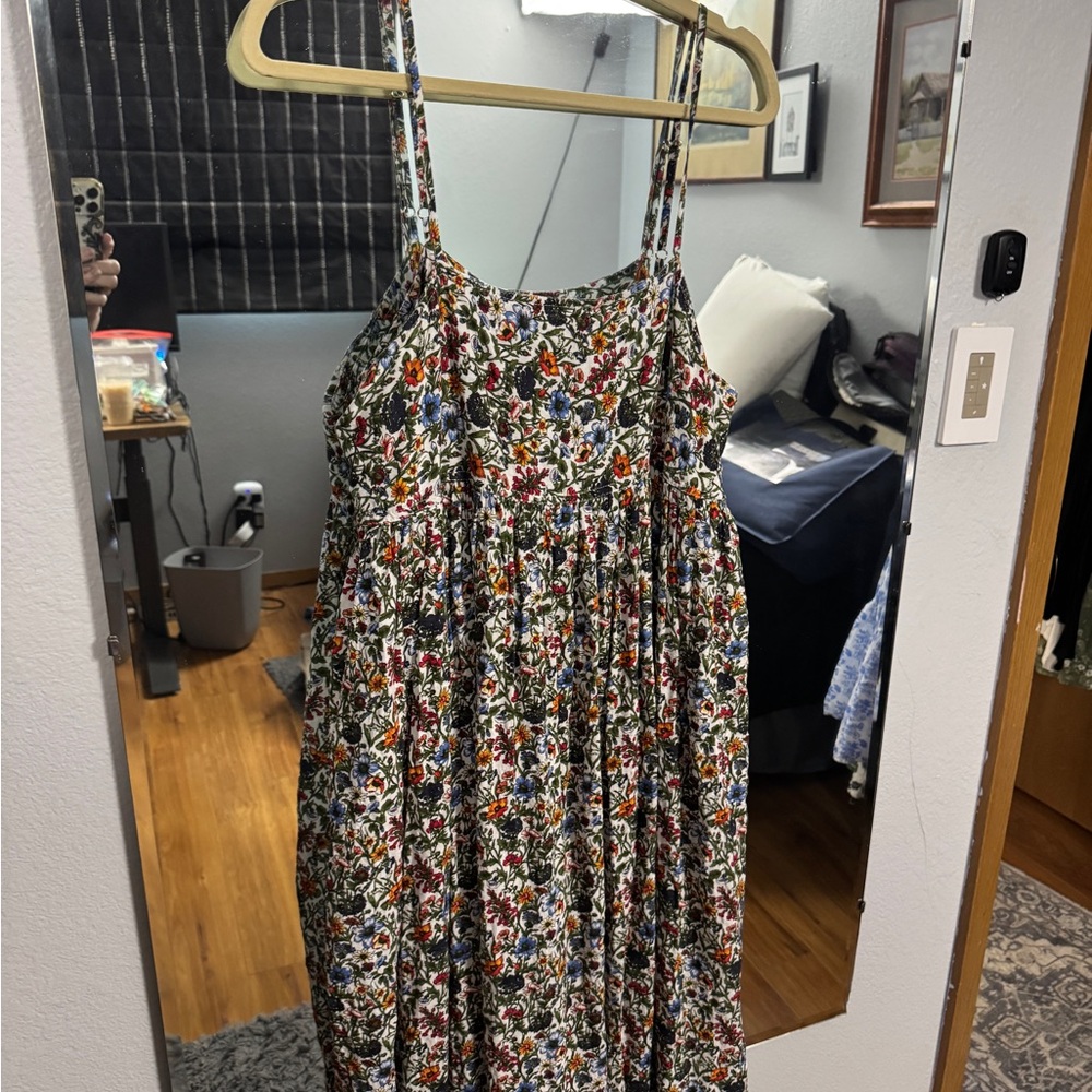 Natural Life Floral Sleeveless Dress
